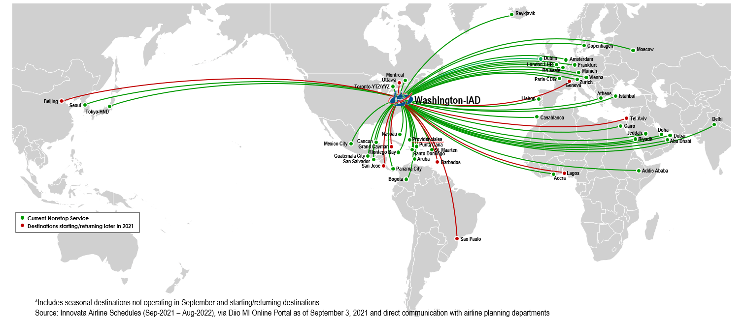 Washington Dulles International Airport IAD Terminal Guide [2022]