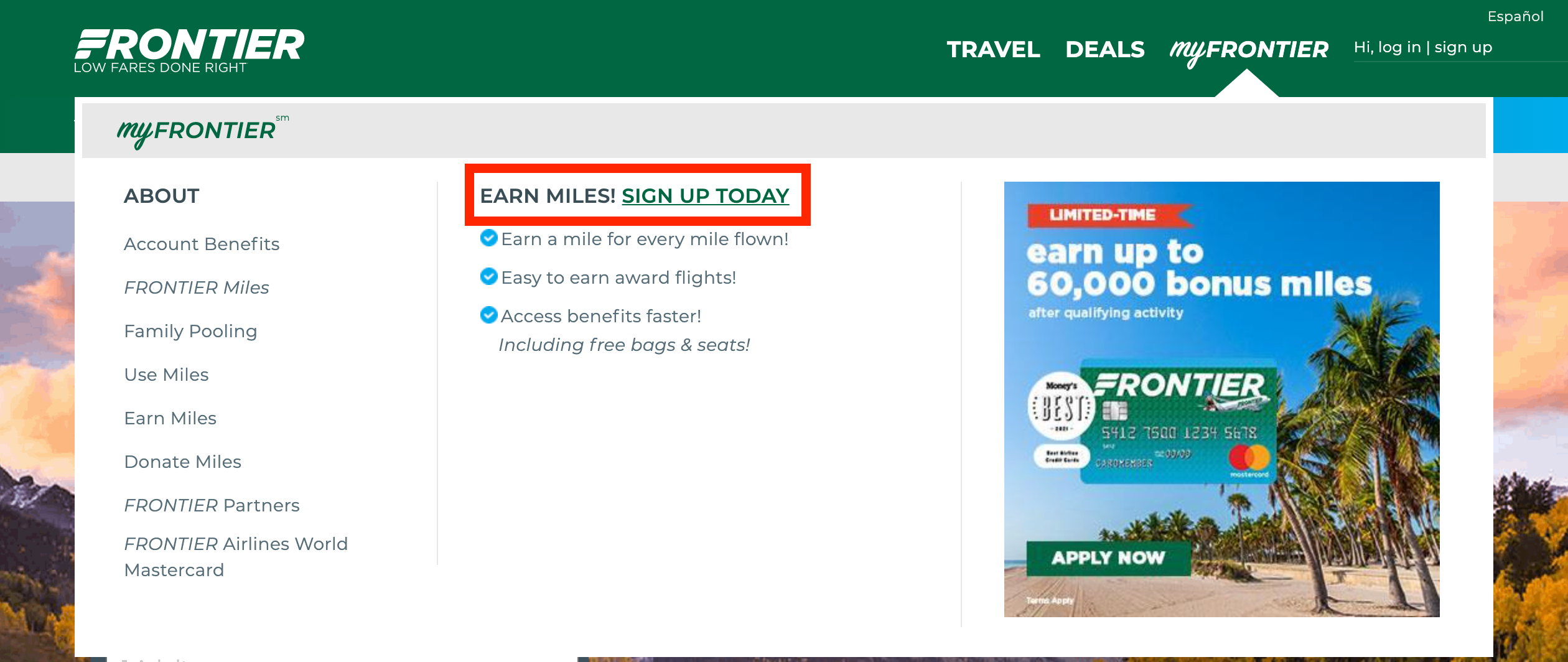 Frontier Airlines Frontier Miles Loyalty Program Review