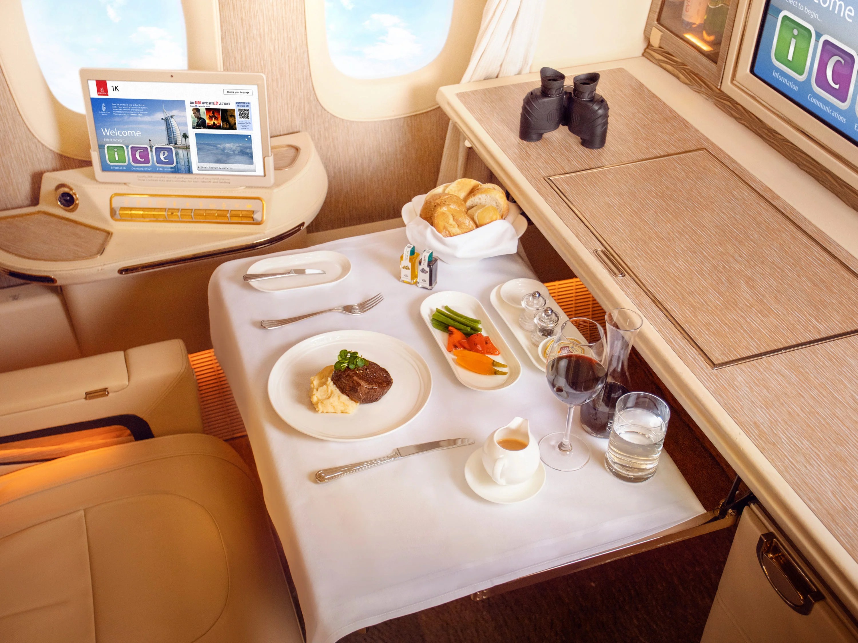 Emirates Economy Class Food Menu