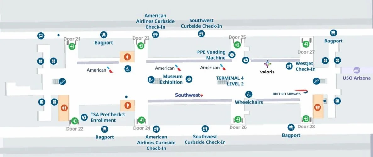 Phoenix Sky Harbor International Airport [PHX] Terminal Guide