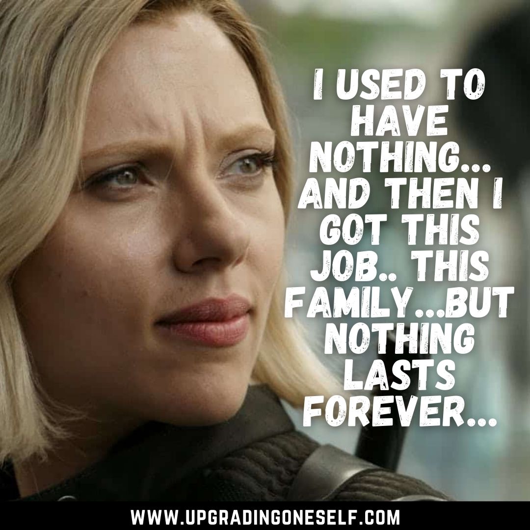 black widow quotes (6) Upgrading Oneself