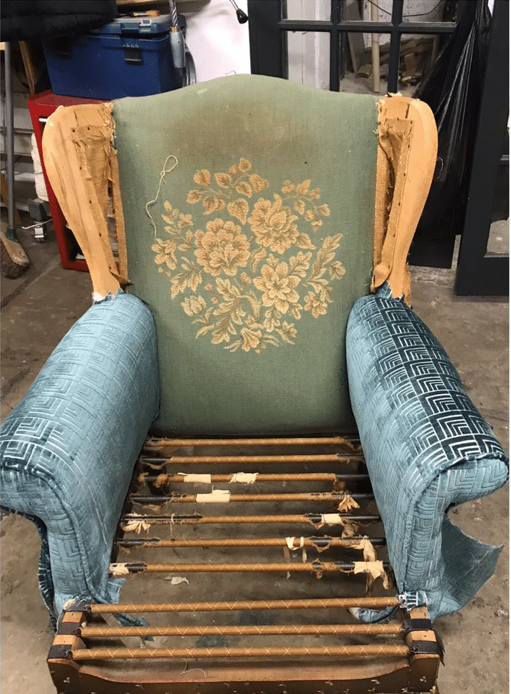 My Gallery of previous Projects in London Chair Class Upholstery
