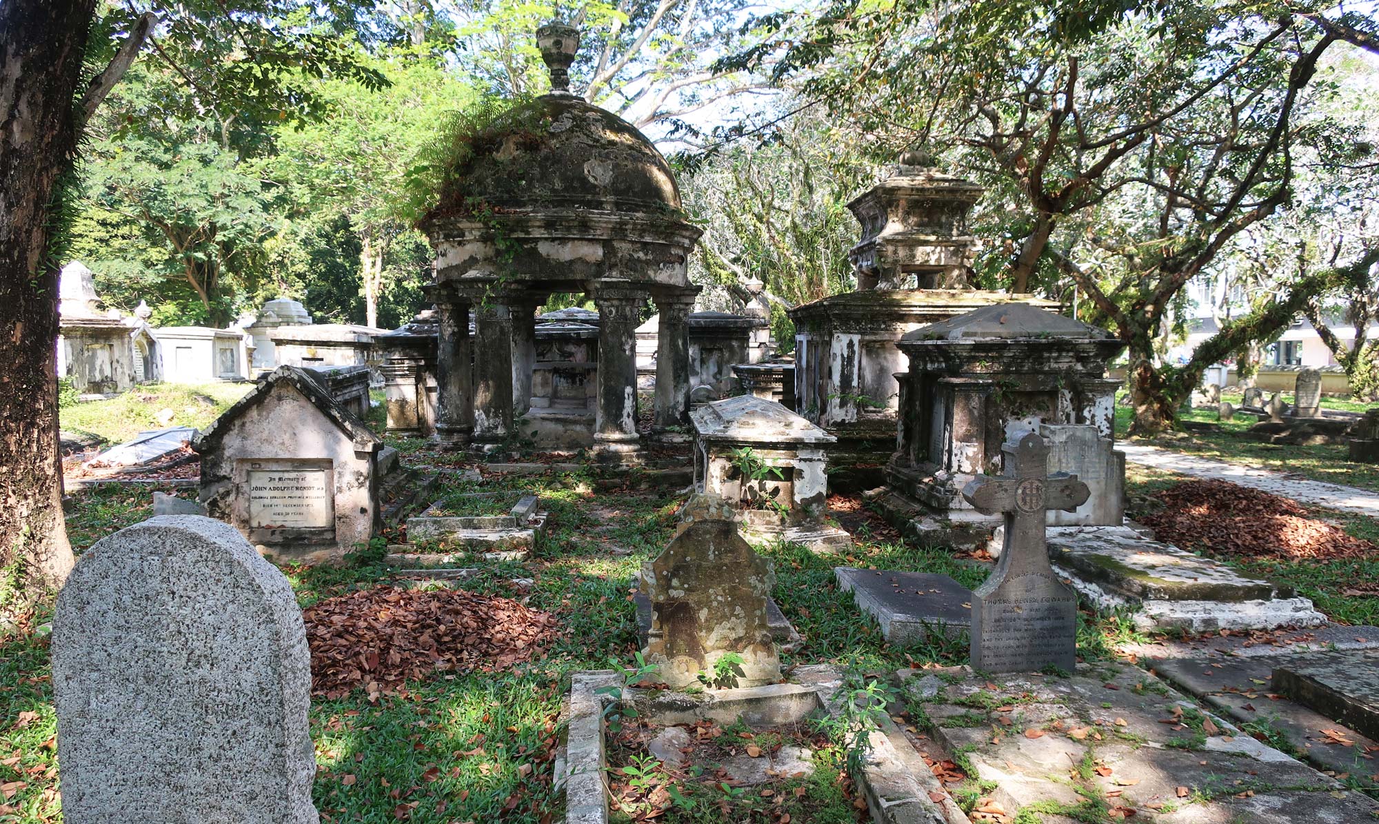 A Small but Interesting Cemetery in Penang Up in the Nusair