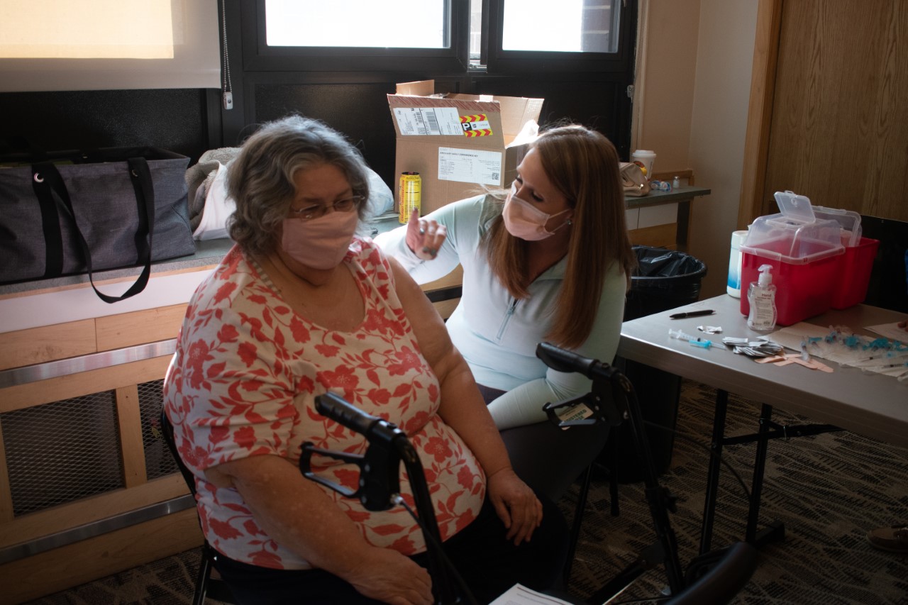 Pitt volunteers administer vaccines to Johnstown community housing The Advocate