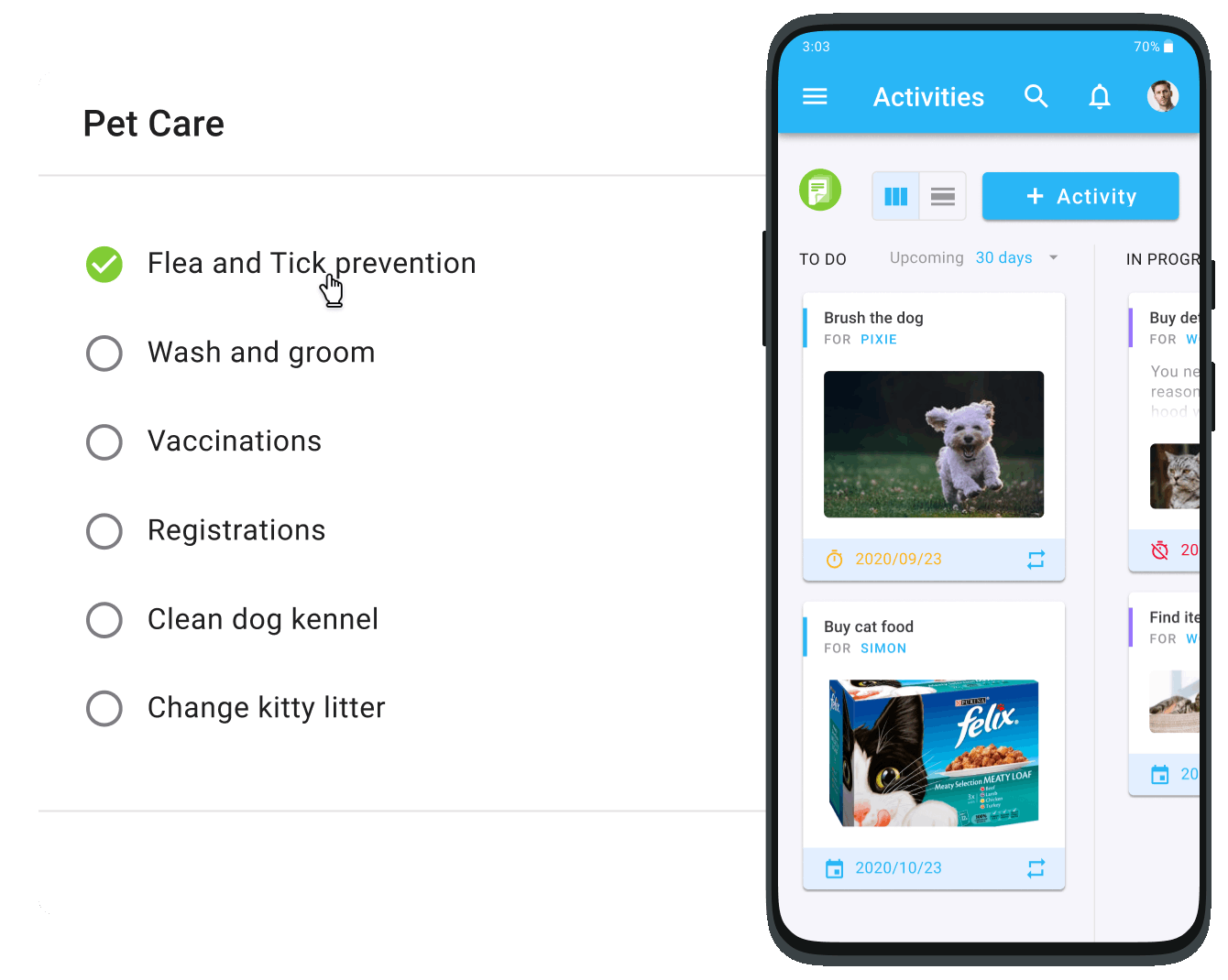 Solution Petcare Upkeepr