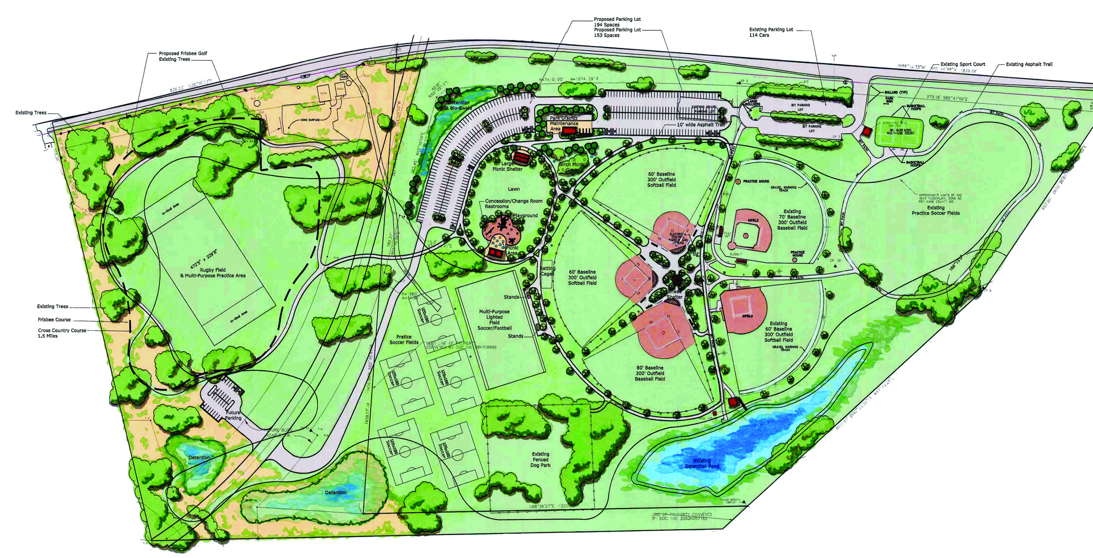 Sports Complex Site Development Plan