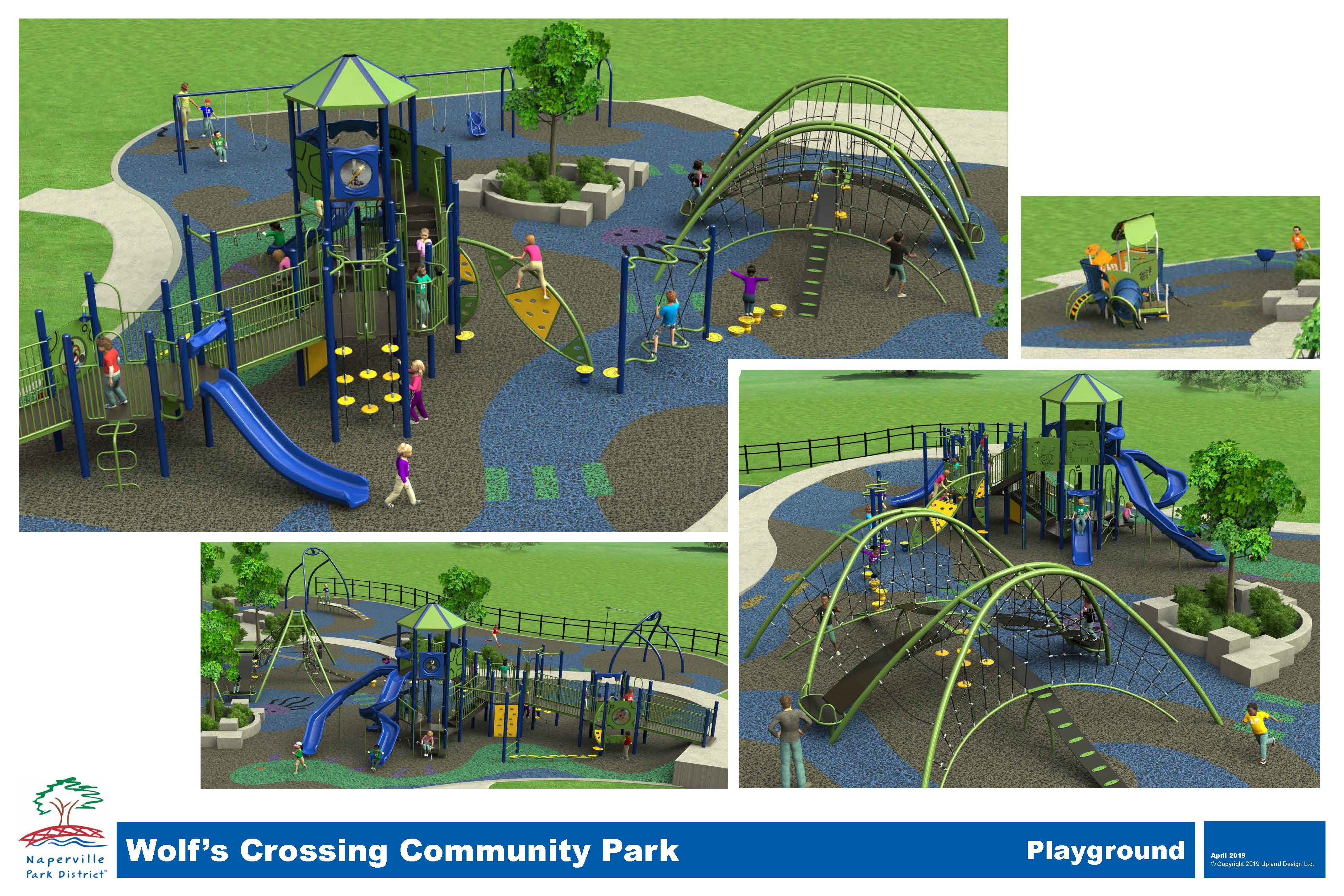 Wolf's Crossing Community Park Upland Design Park