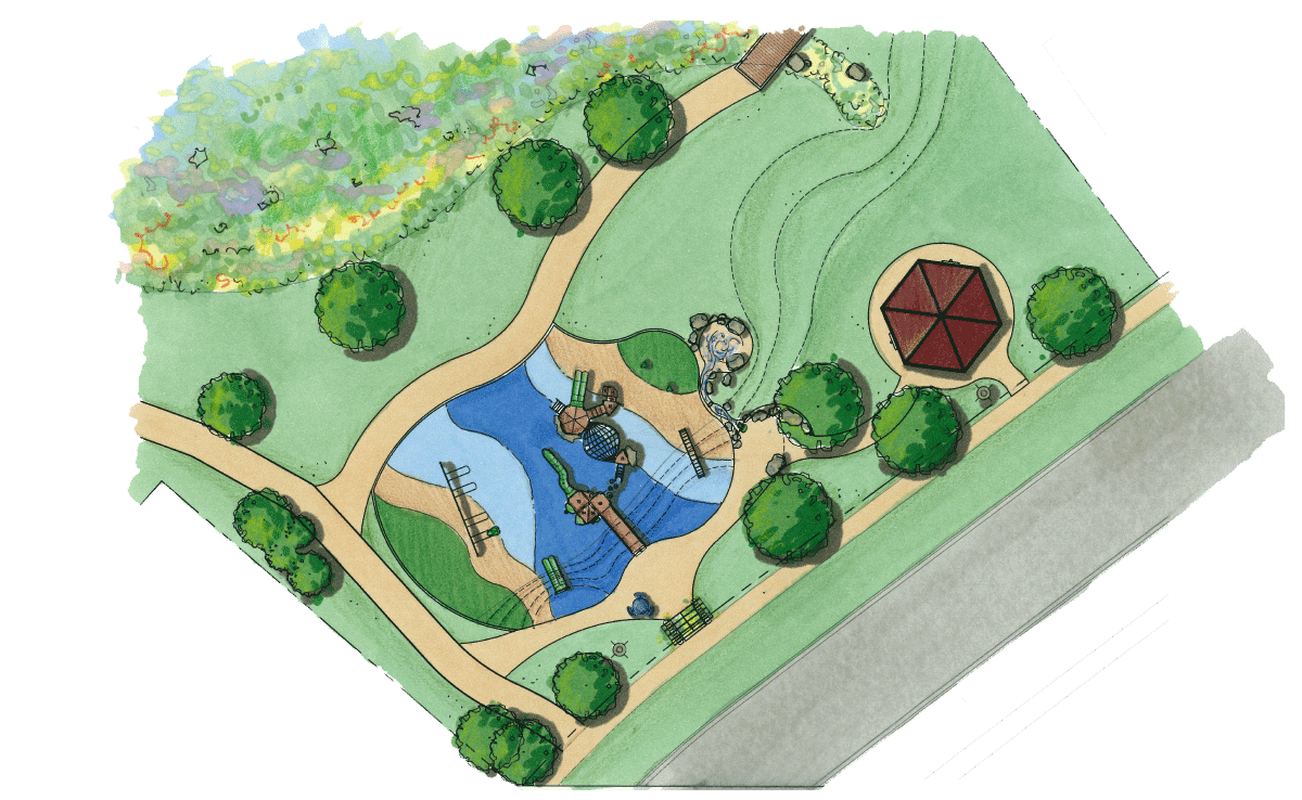 Brentwood Park Playground Upland Design