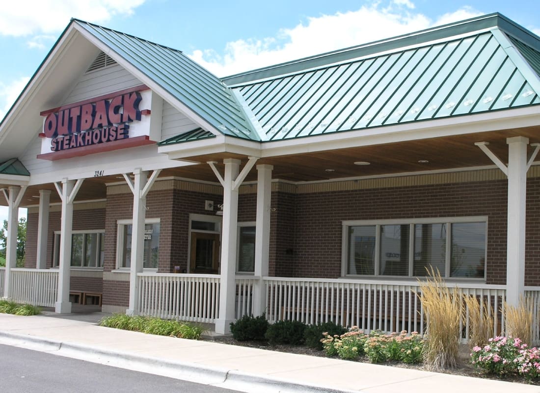 Outback Steakhouse Landscape Upland Design Commercial