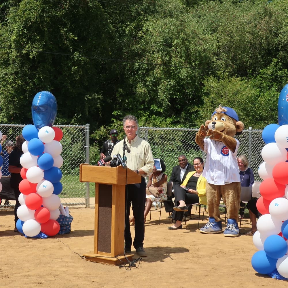 Ford Heights Baseball Field Upland Design Sports & Recreation