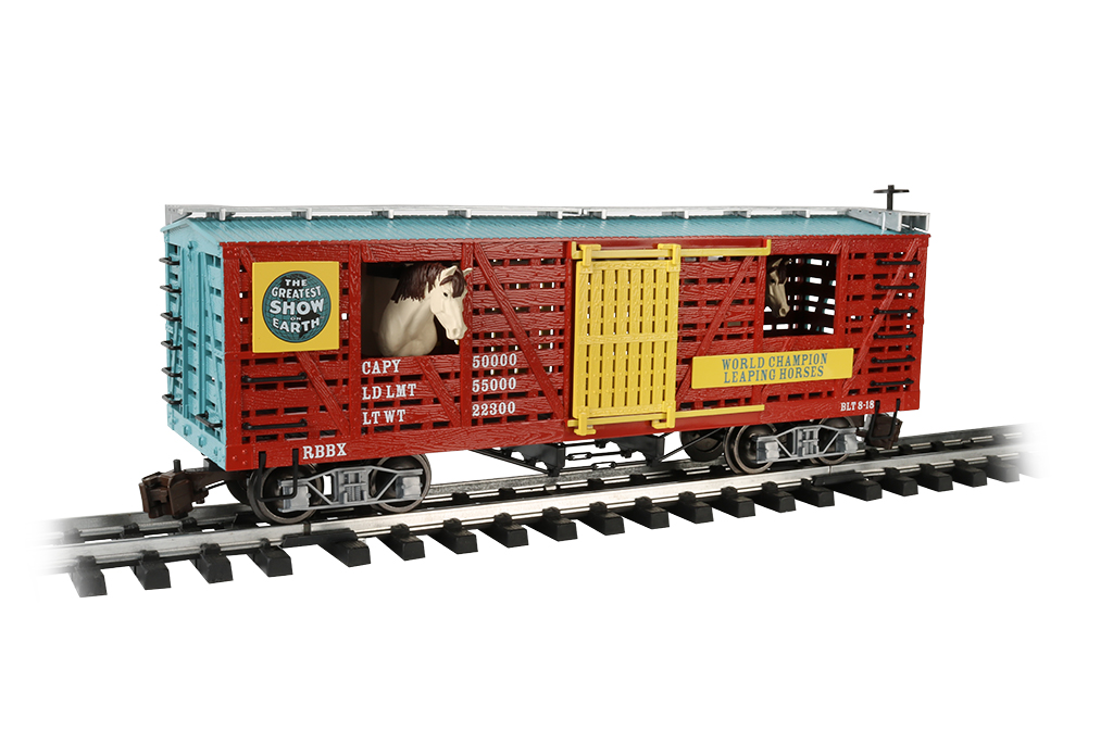 BACHMANN 92719 RINGLING BROS. & BARNUM & BAILEY HORSE ANIMATED STOCK