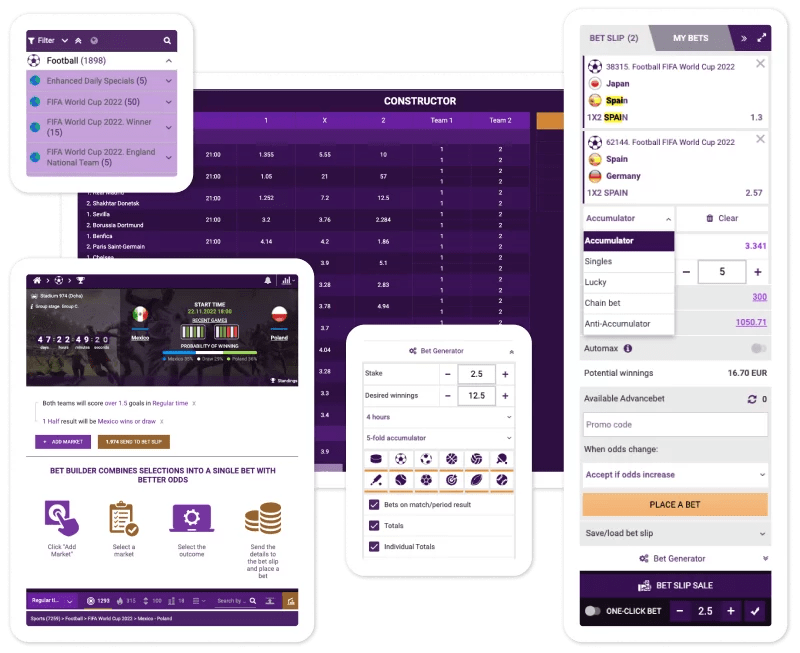 Sportsbook API seamless integration with Uplatform