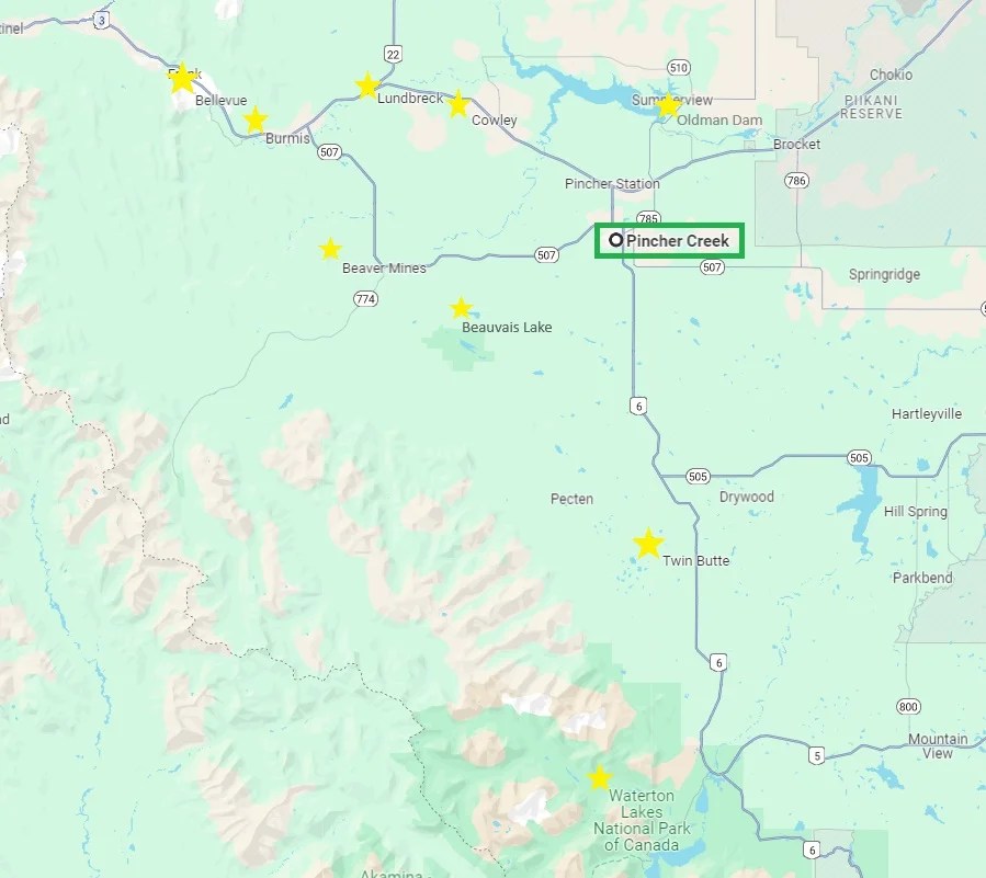 Places To Stay In Pincher Creek