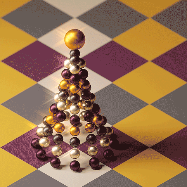 Digital Christmas Trees to Upgrade Your Apartment GIF SixPack Creators