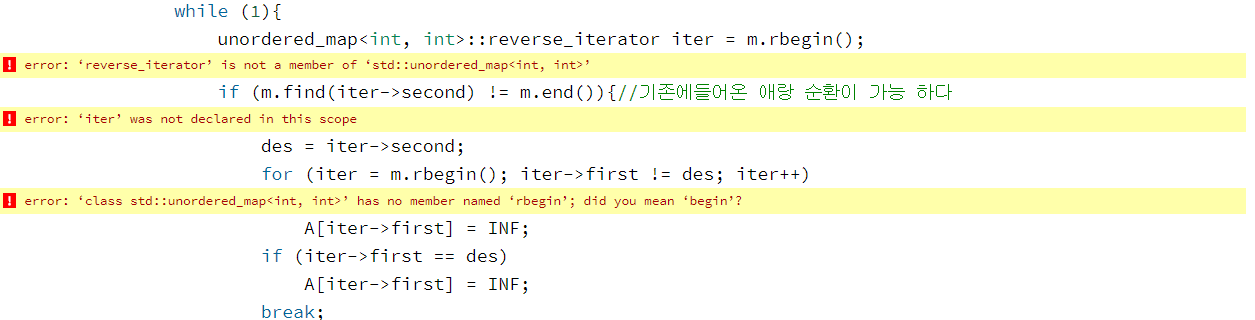글 읽기 reverse_iterator 사용 불가능한가요
