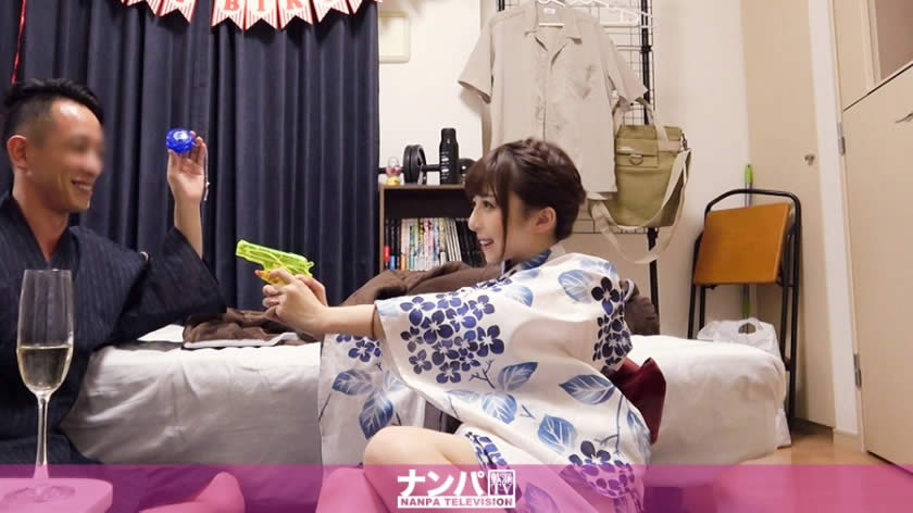 200GANA-1798 【花火大会・浴衣ナンパ！】百戦錬磨のナンパ師のヤリ部屋で、連れ込みSEX隠し撮り 078 あさみ 22歳 女子大生 ※アパレルショップでバイト - AC Stream