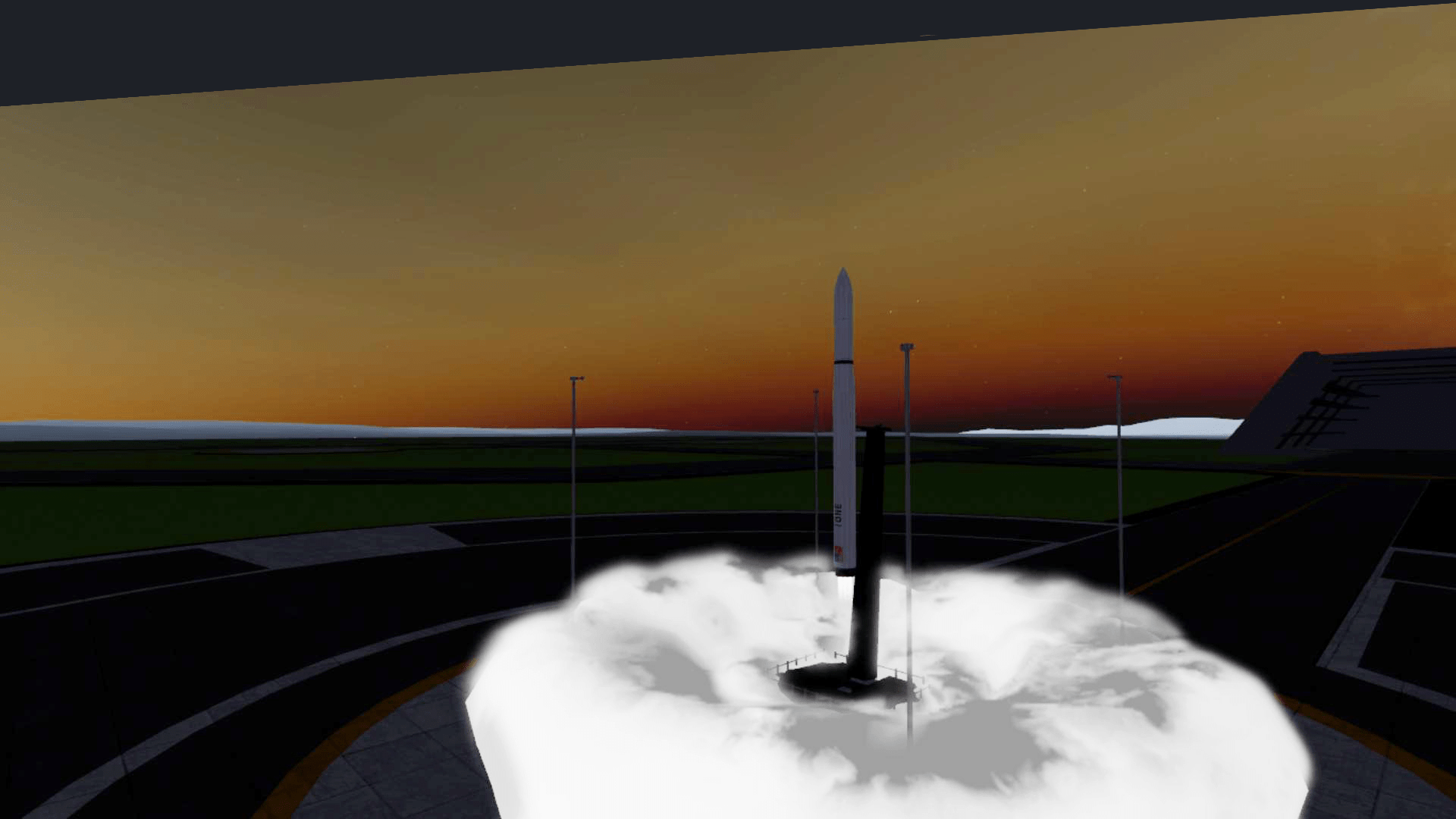 SimpleRockets 2 iONE Smalllift launch vehicle
