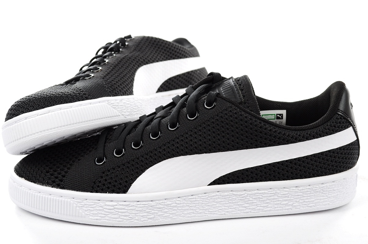 Schuhe Puma Basket Classic evoKNIT Schwarz Herren 363180 01 eBay
