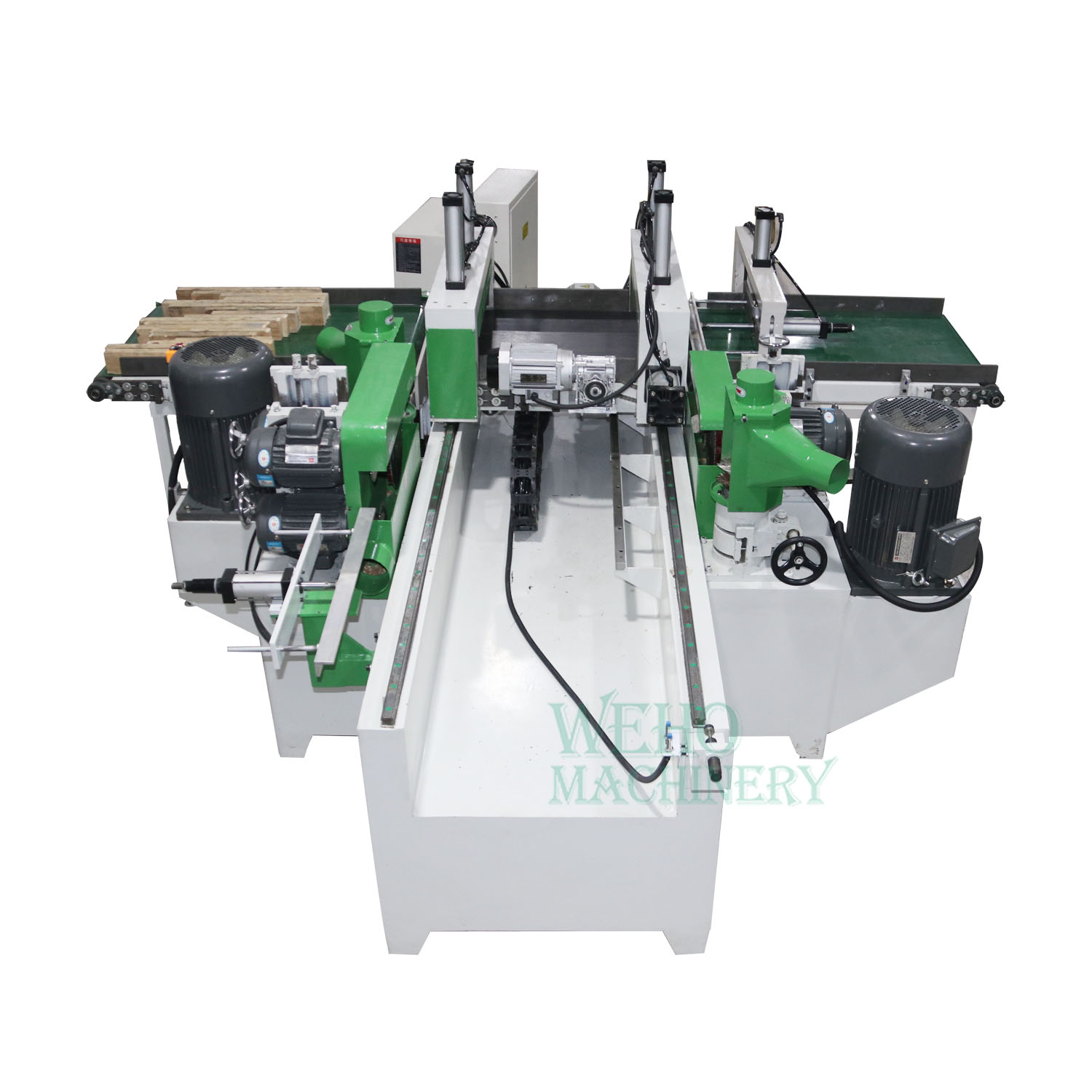 Double side wood finger joint shaper machine for wood