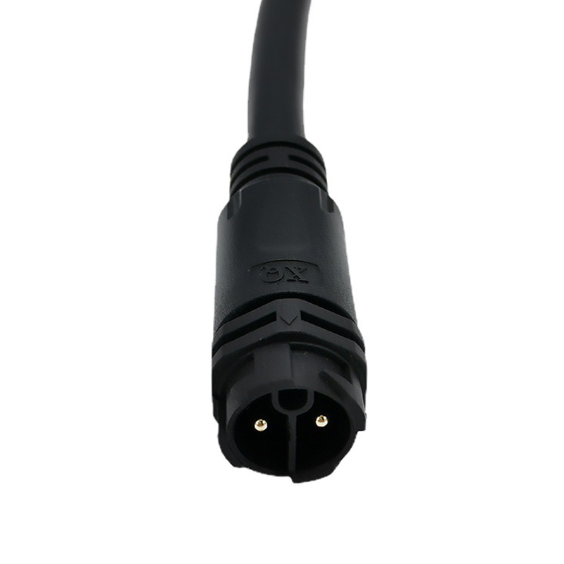 M16 IP68 Nylon waterproof connector M16 wire to wire selflocking asse