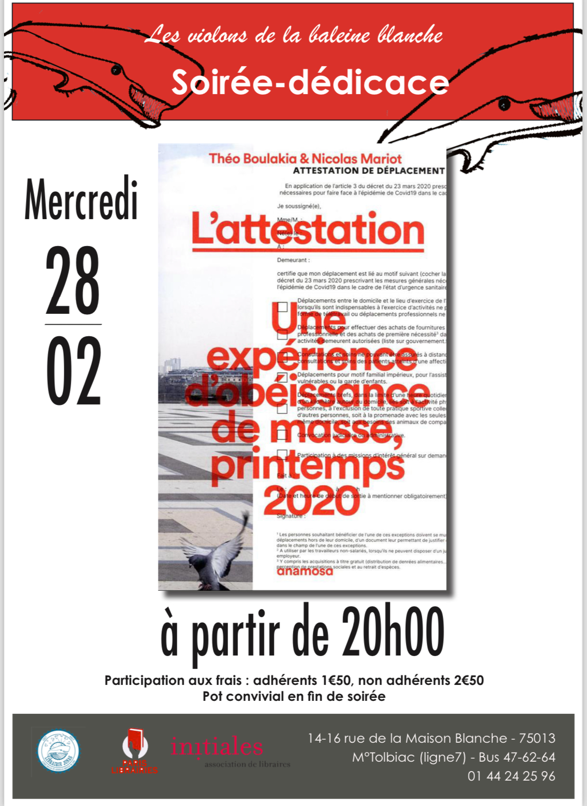 Jonas Rencontre des Violons de la Baleine Blanche avec Nicolas Mariot