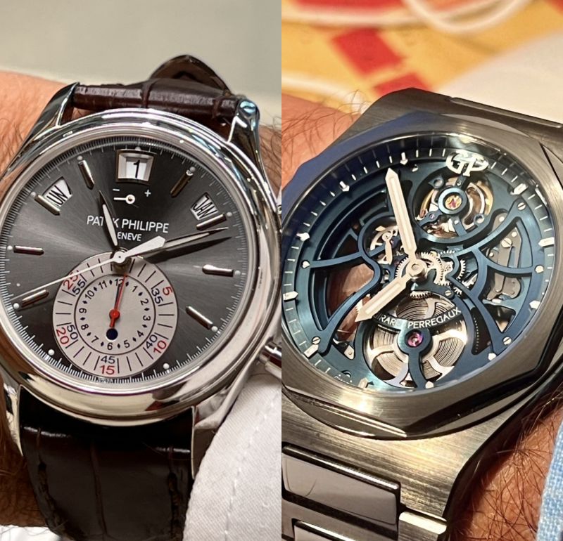 Dare Girard Perregaux Laureato Skeleton Ceramic "earth to sky" più