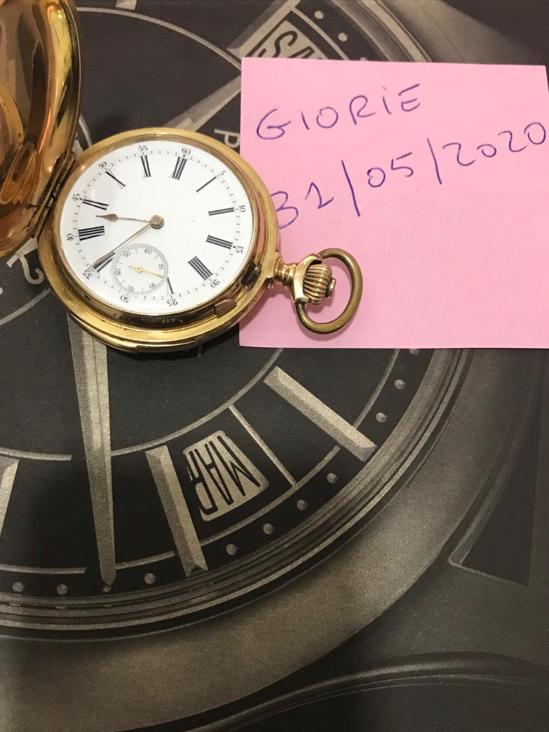 Vendo orologio da tasca Le Coultre in oro, con ripetizione ore, quarti