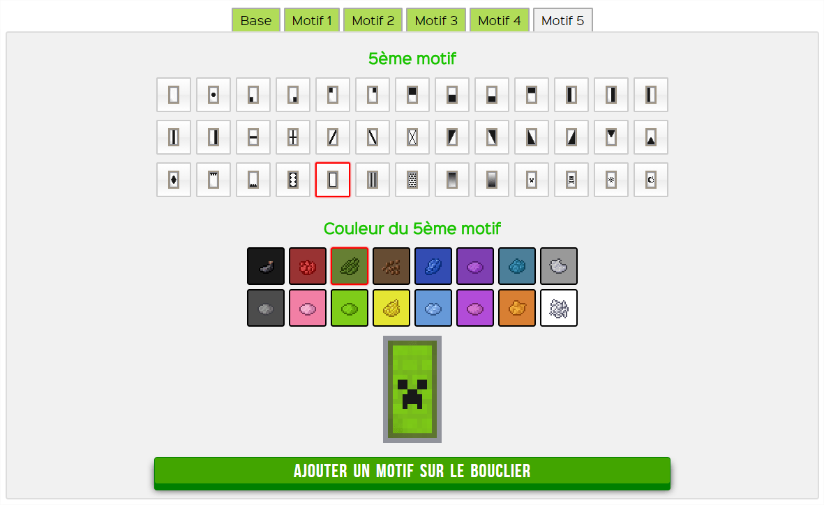 Minecraft Dernières news Générateur de bouclier