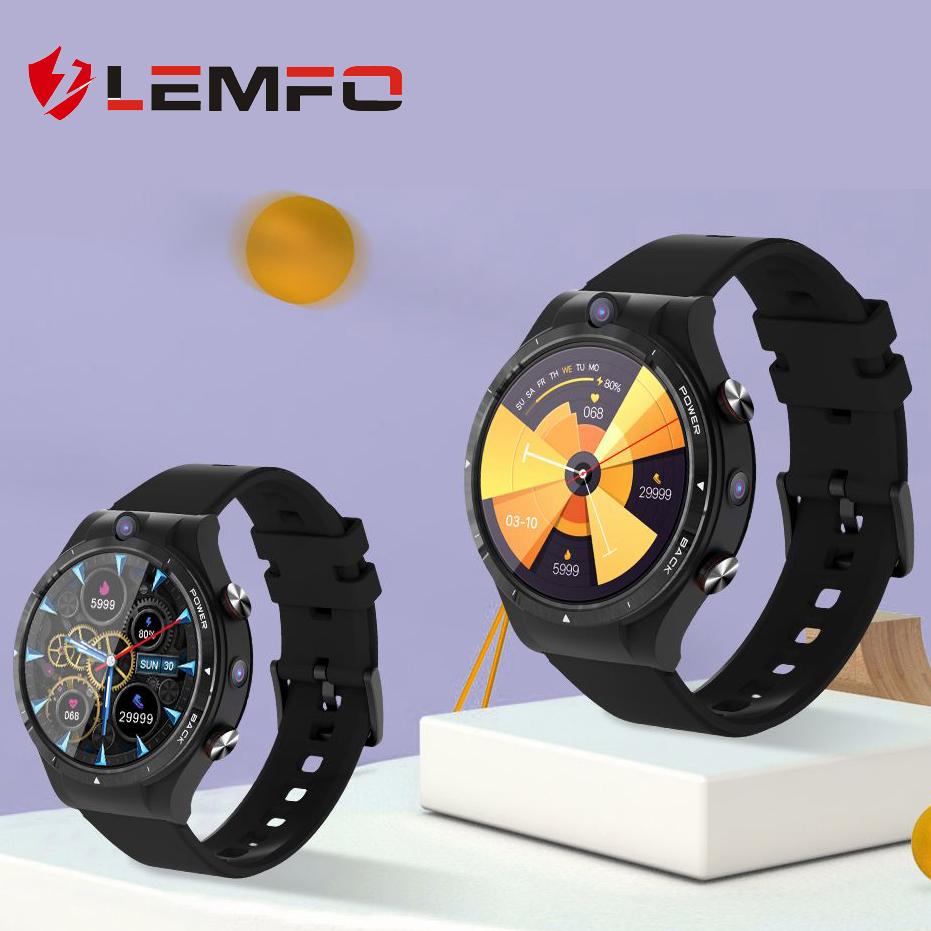 Cheap LEMFO Android Smart Watch men 900mAh 1G 16GB LEMX Smartwatch 2022