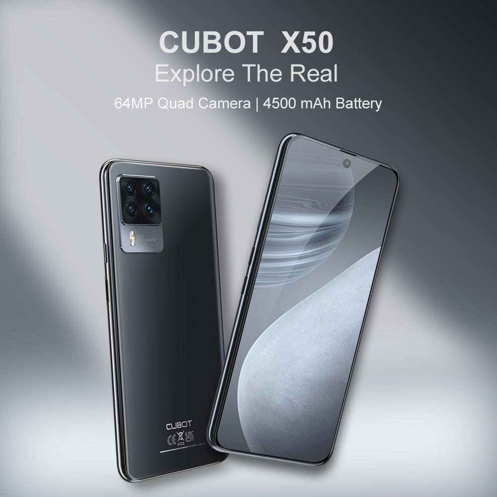 Buy Cubot X50 Smartphone 8GB RAM 64MP Quad Camera 6.67" FHD+ Screen