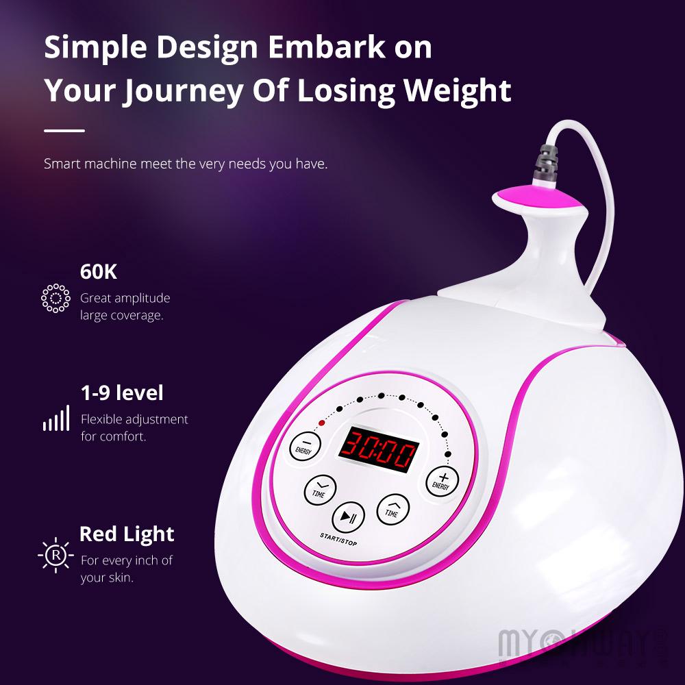 Buy 2.5 60K Ultrasound Ultrasonic Cavitation Body Slimming Weight Loss