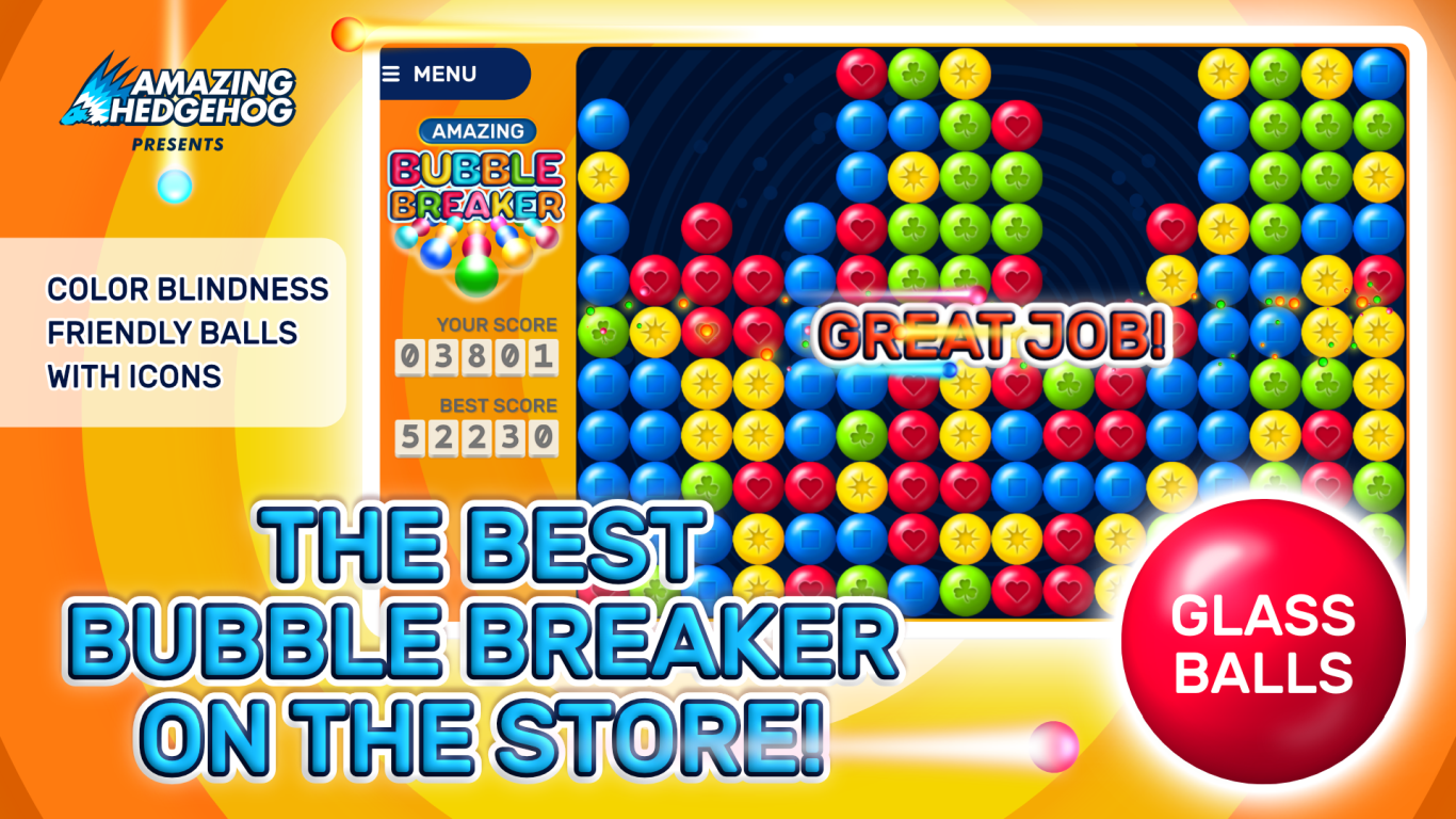 Amazing Bubble Breaker MIRACLE GAMES Store
