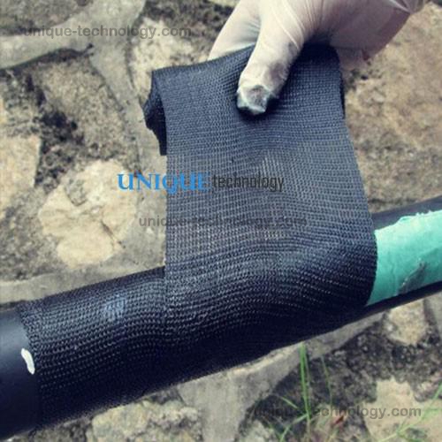 Pipe Repair Bandages are Resinsoaked Fibreglass Wraps Which are Water