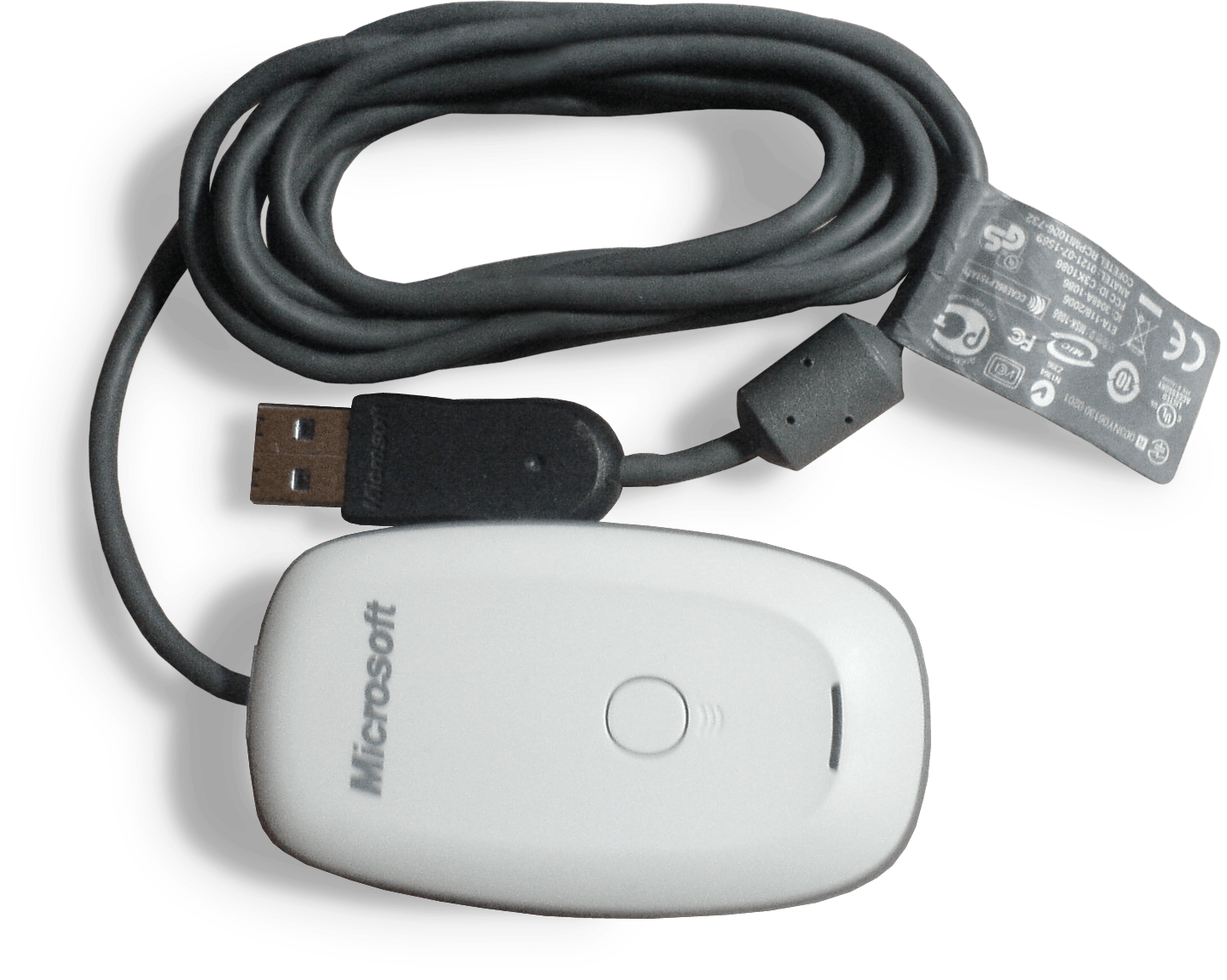 File:xbox 360 Wireless Receiver.png - Wikimedia Commons