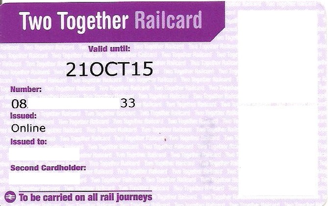 Two Together Railcard - Wikipedia