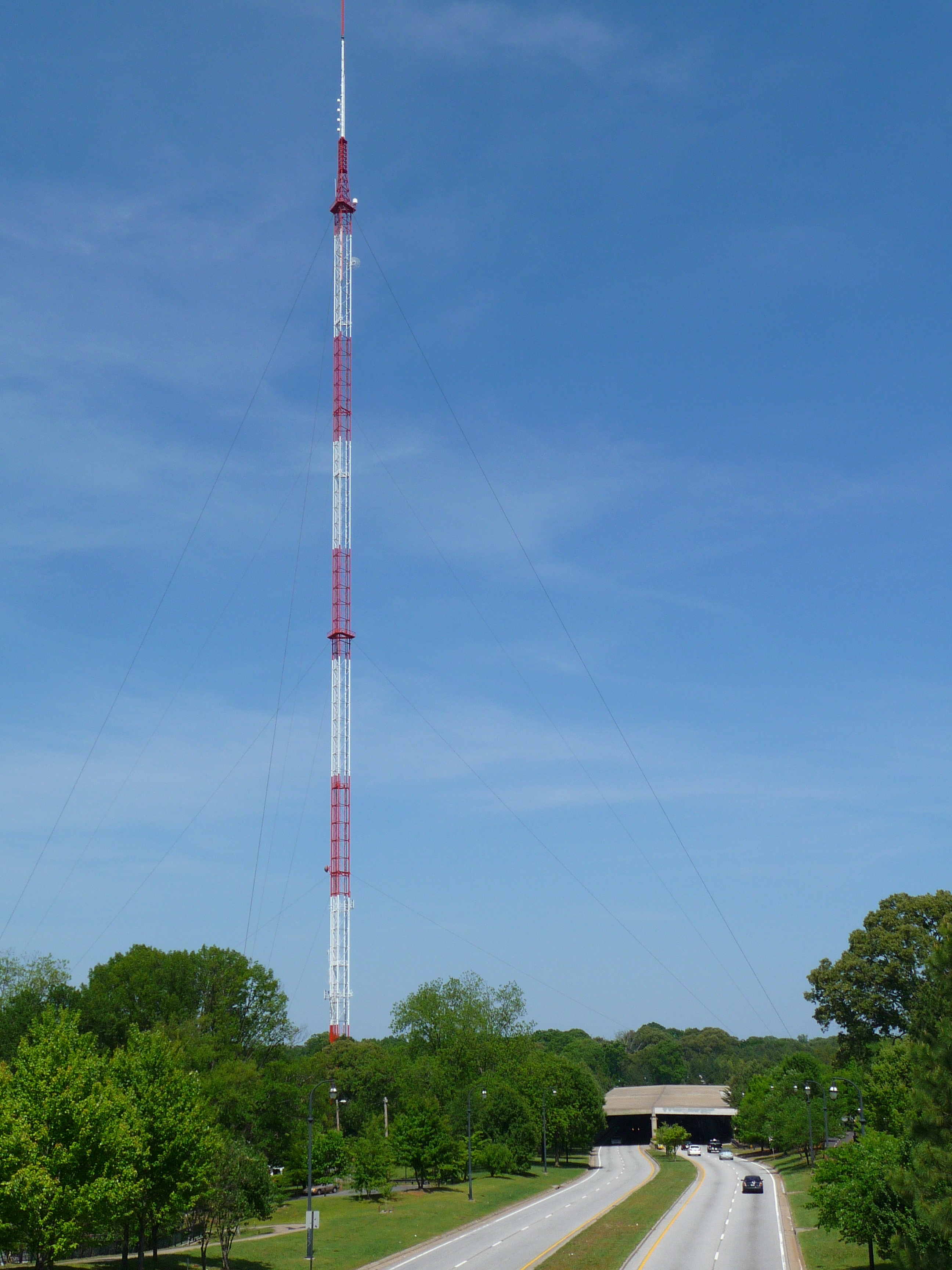 Location Of Broadcast Towers Wsb-Tv Tower - Wikipedia
