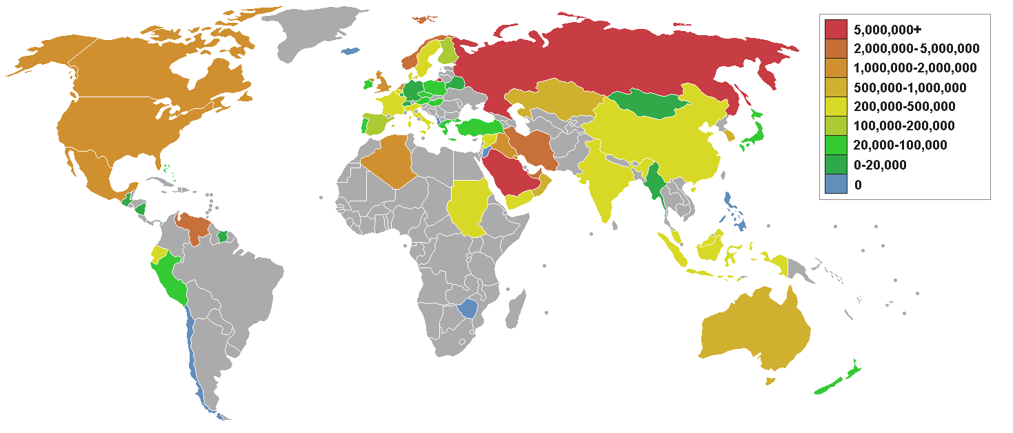 Pays Exportateurs De Pétrole Carte : Les Défis De La Région Pétrole