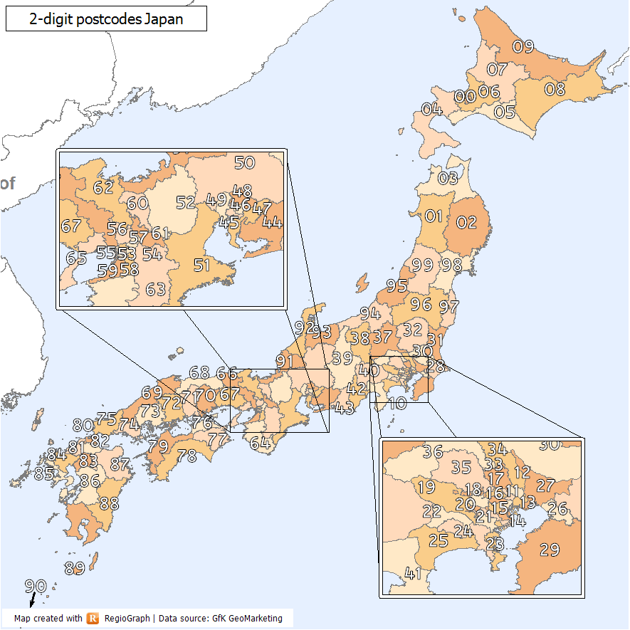 Postal codes in Japan - Wikipedia