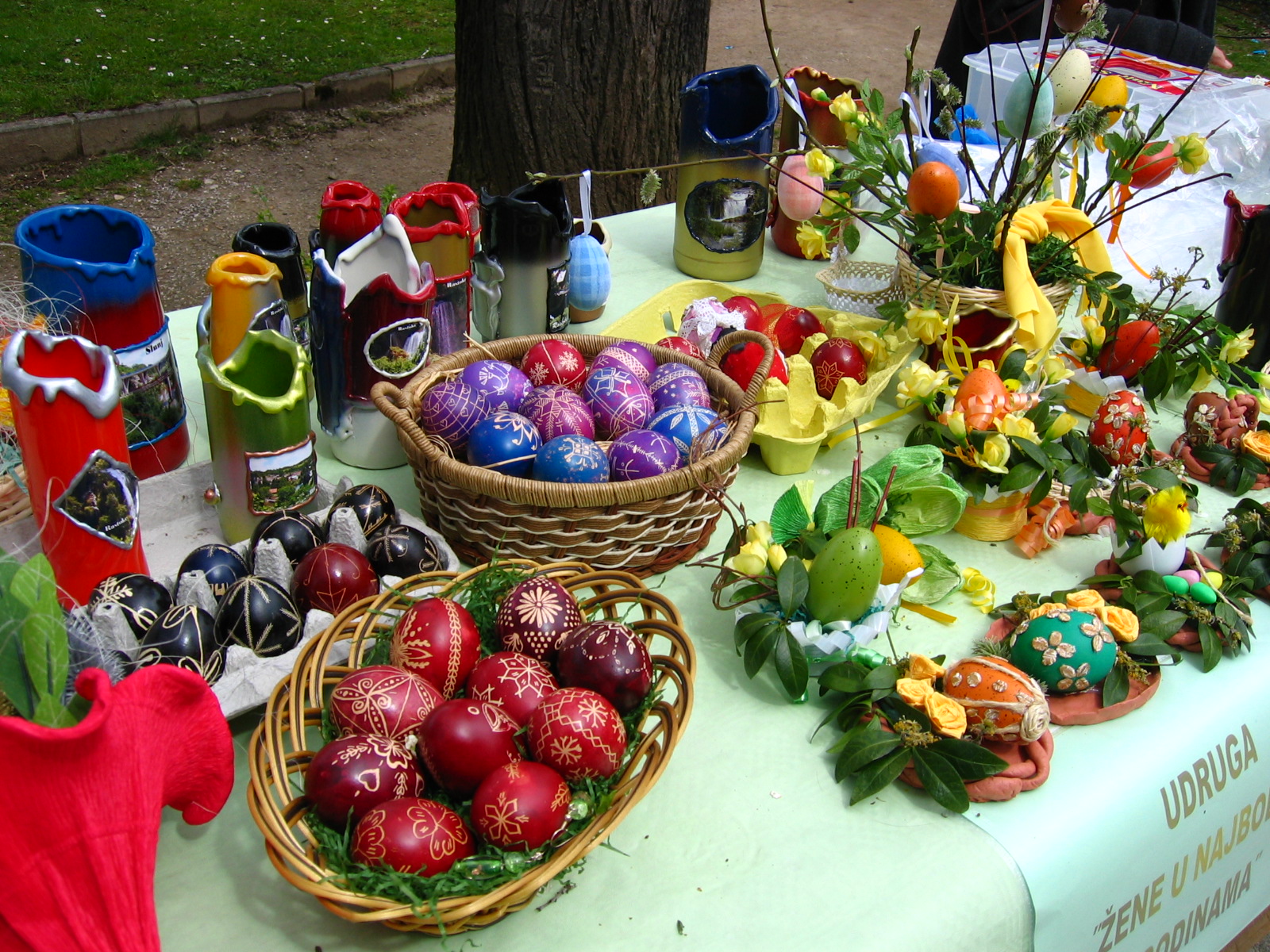 FileTraditional easter eggs in Croatia.JPG Wikimedia Commons