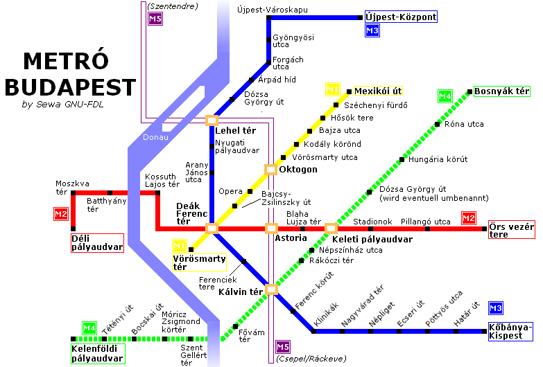 Budapest Metro Map In English FileBudapest Metro Map.PNG Wikimedia Commons