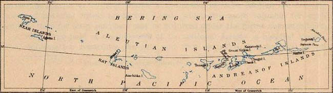 26 Aleutian Islands On Map Online Map Around The World
