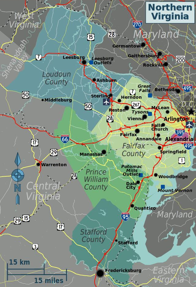 Northern Virginia Travel guide at Wikivoyage