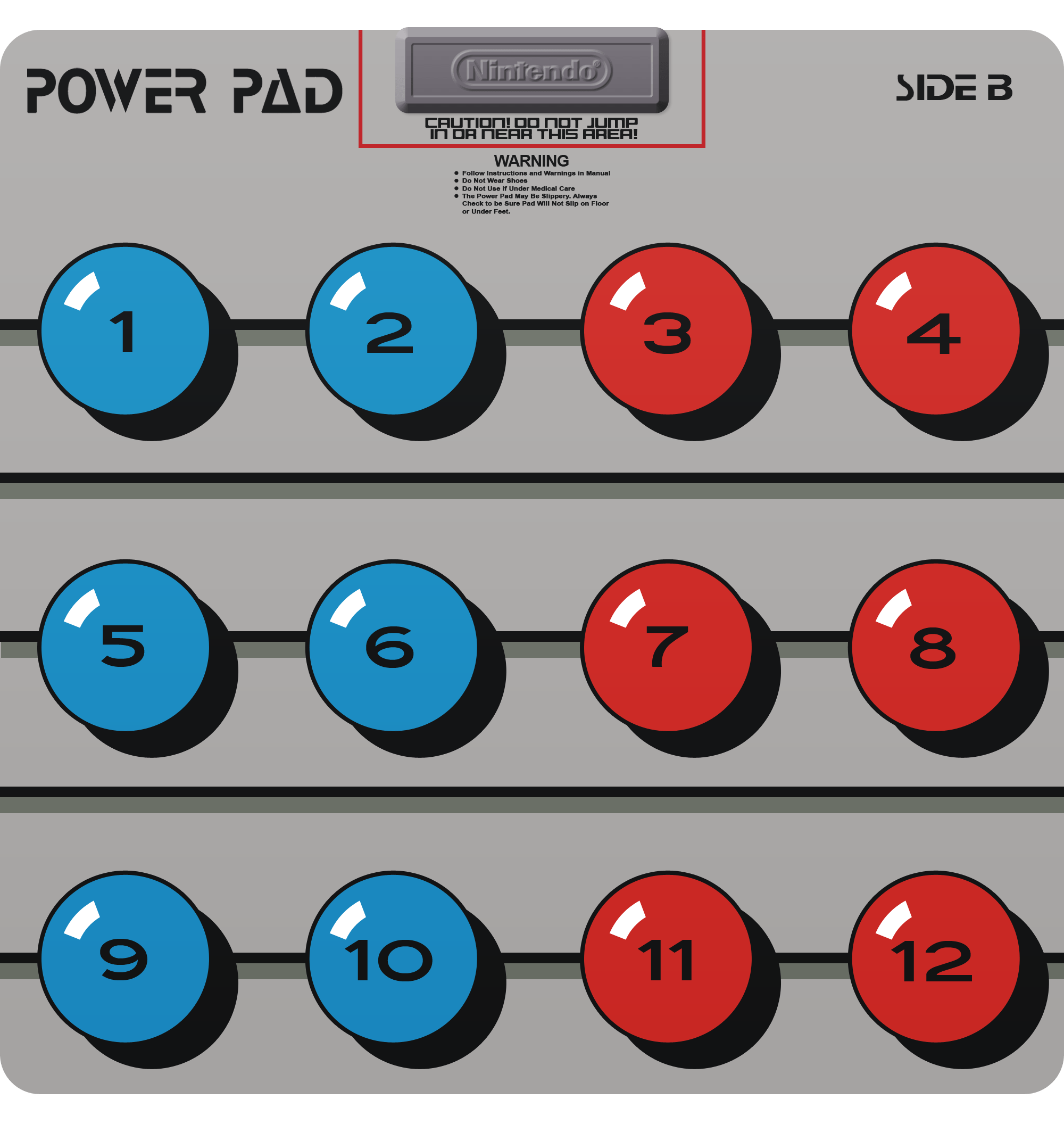 FileNintendo Power Pad.png Wikimedia Commons