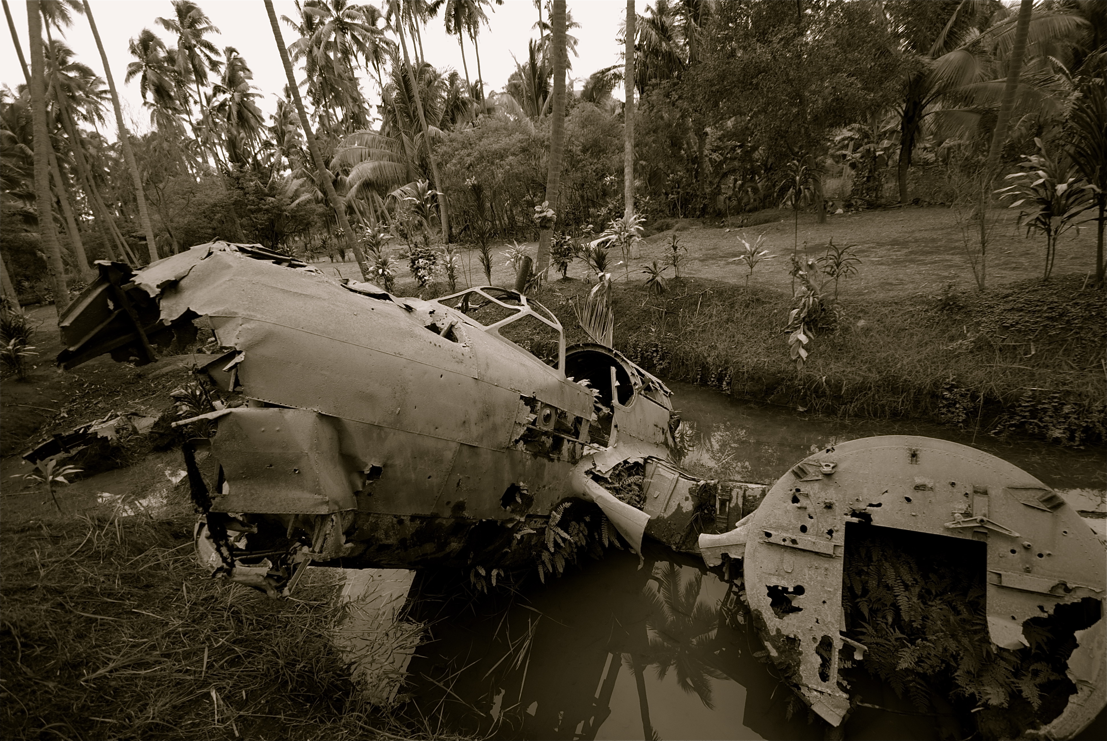 FileWWII Plane Crash.jpg Wikimedia Commons