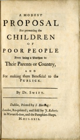 A Modest Proposal - Wikipedia