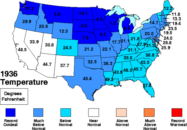 1936 North American Cold Wave - Wikiwand