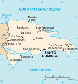 Dominican Republic Map With Cities List Of Cities In The Dominican Republic - Simple English Wikipedia, The Free Encyclopedia