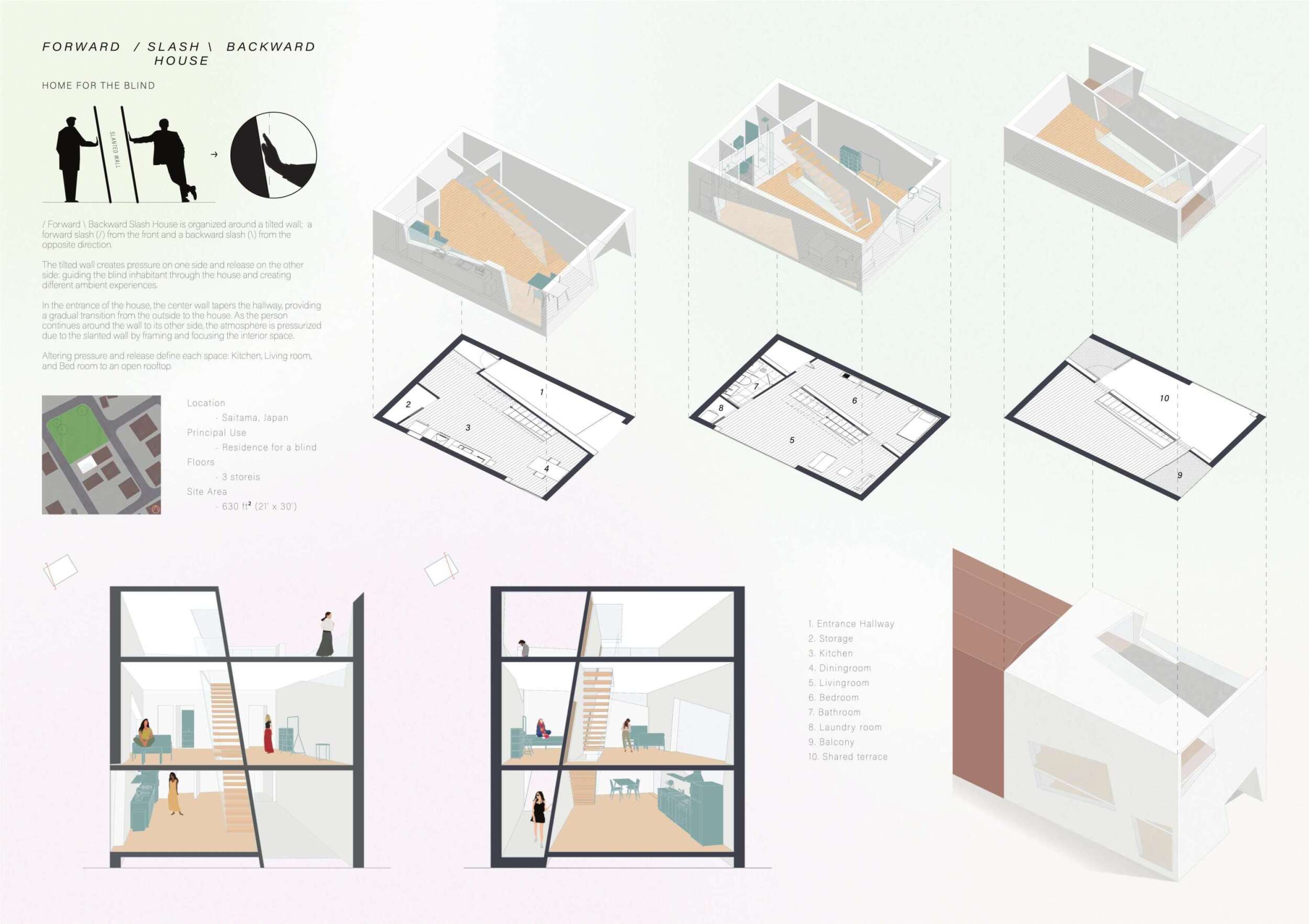 Home for the Blind Competition Winners