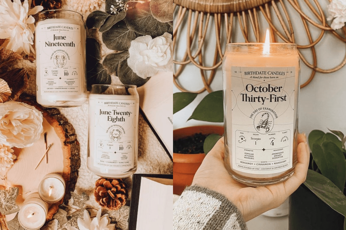 找到自己的生日蠟燭！美國「Birthdate Candles」推 366 款香氛蠟燭，結合塔羅、占星調配獨一無二的香氣 愛料理生活誌