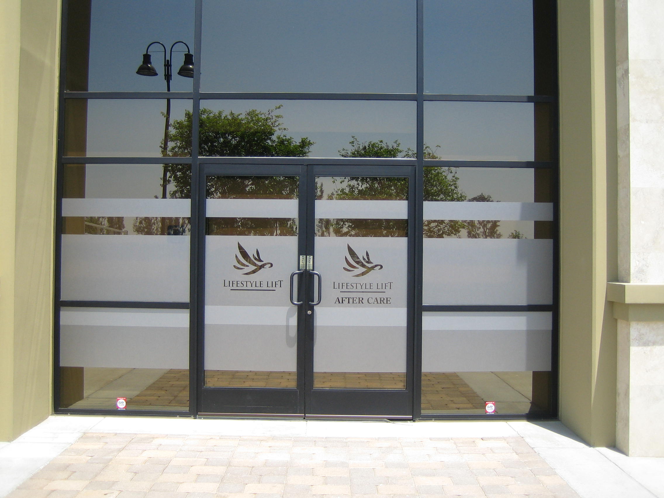 Window Etch B&H signs